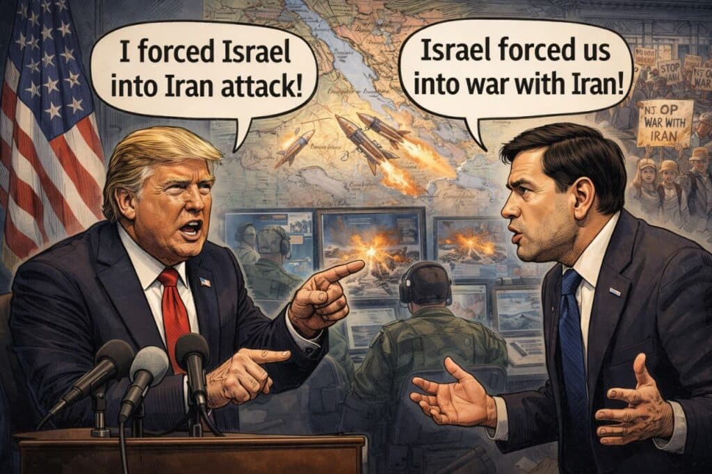 Trump vs Rubio: Conflicting Narratives Expose Deep Fault Lines in U.S. Iran War Strategy