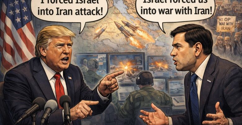 Trump vs Rubio: Conflicting Narratives Expose Deep Fault Lines in U.S. Iran War Strategy